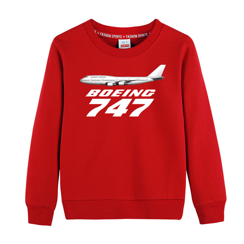The Boeing 747 Designed "CHILDREN" Sweatshirts