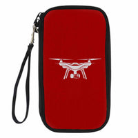 Thumbnail for Drone Silhouette Designed Travel Cases & Wallets