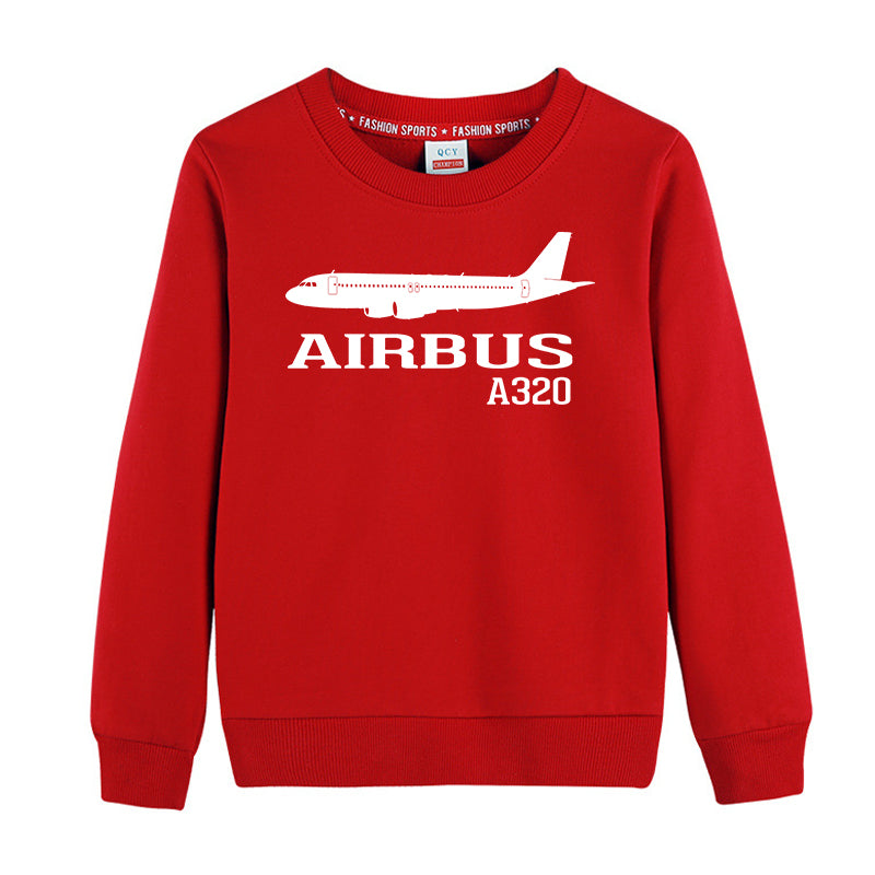 Airbus A320 Printed Designed "CHILDREN" Sweatshirts
