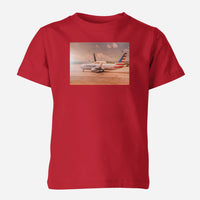 Thumbnail for American Airlines Boeing 767 Designed Children T-Shirts