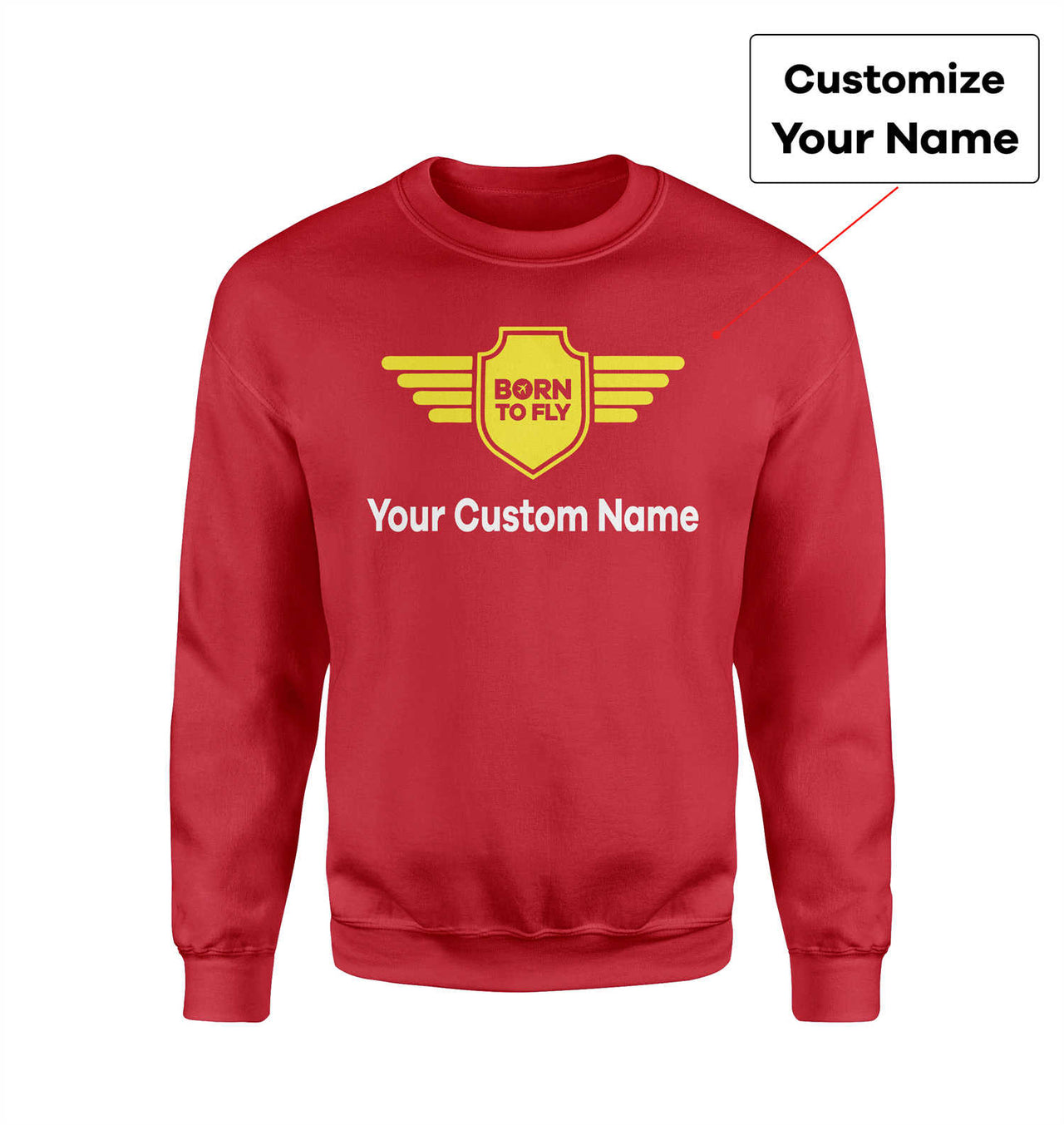 Custom Name & Big Badge (5) Designed 3D Sweatshirts