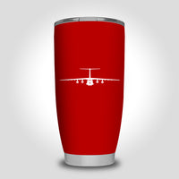 Thumbnail for Ilyushin IL-76 Silhouette Designed Tumbler Travel Mugs