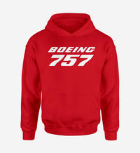 Thumbnail for Boeing 757 & Text Designed Hoodies