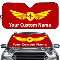 Thumbnail for Custom Name (Badge 2) Designed Car Sun Shade
