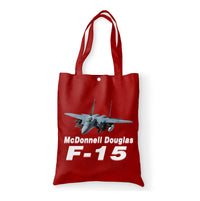Thumbnail for The McDonnell Douglas F15 Designed Tote Bags