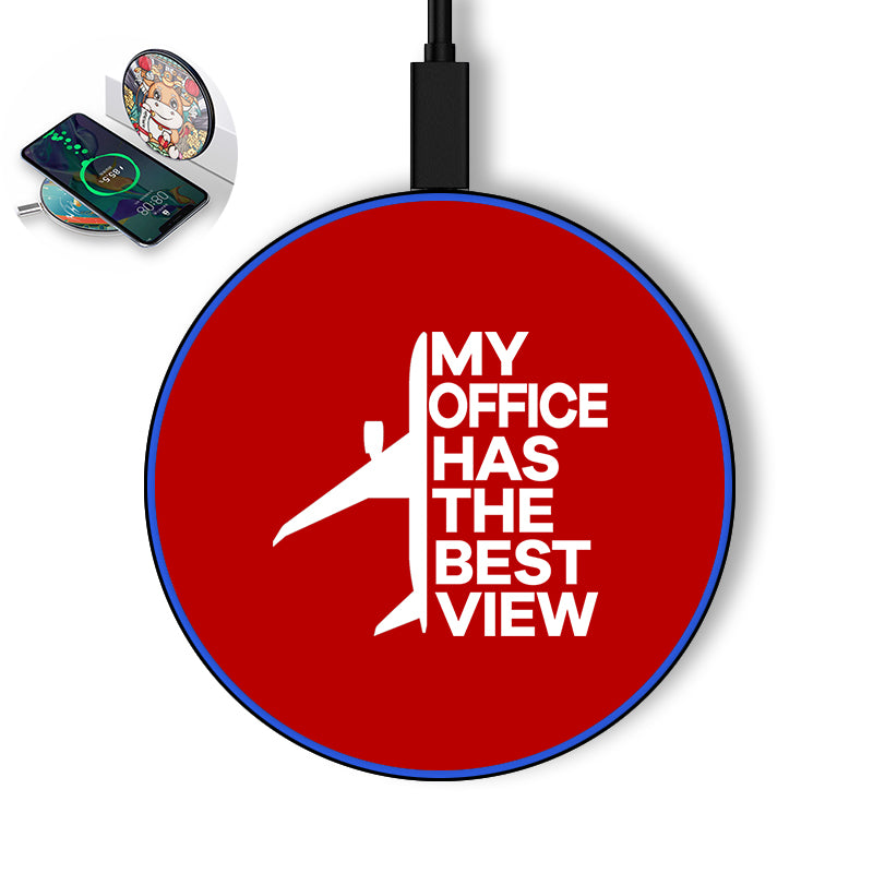 My Office Has The Best View Designed Wireless Chargers