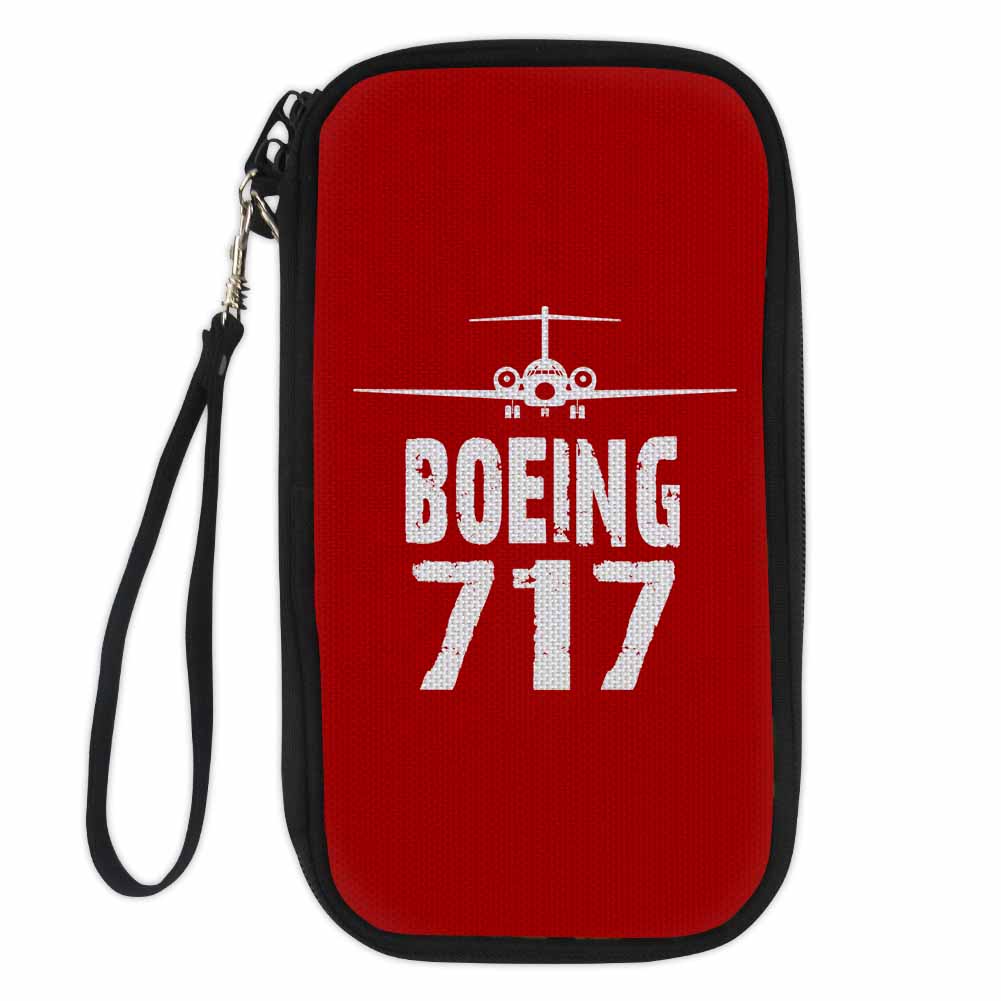 Boeing 717 & Plane Designed Travel Cases & Wallets