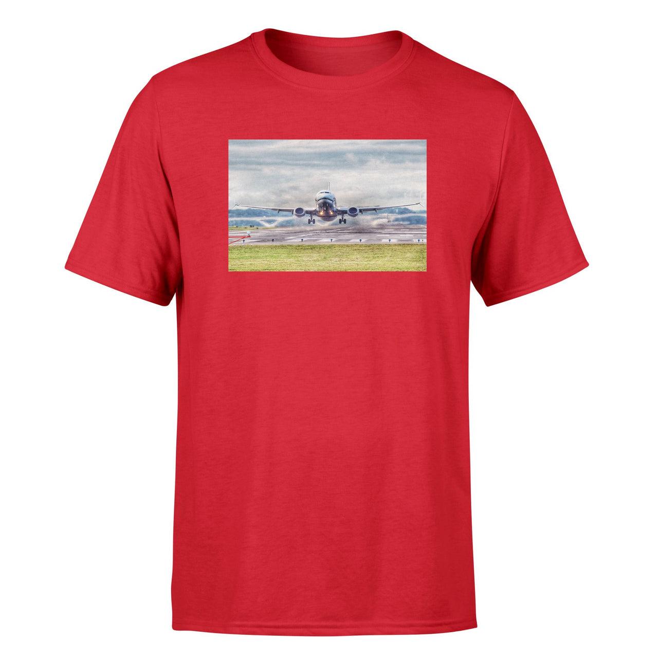 Departing Boeing 737 Designed T-Shirts