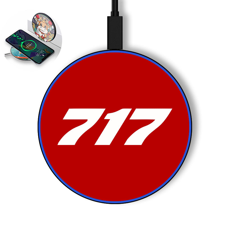 717 Flat Text Designed Wireless Chargers