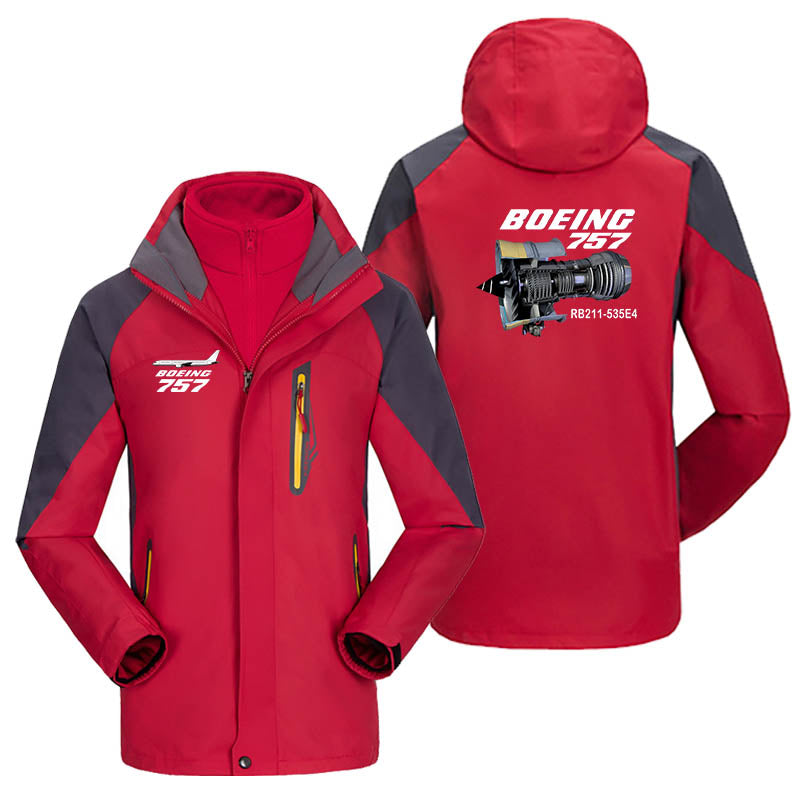 Boeing 757 & Rolls Royce Engine (RB211) Designed Thick Skiing Jackets