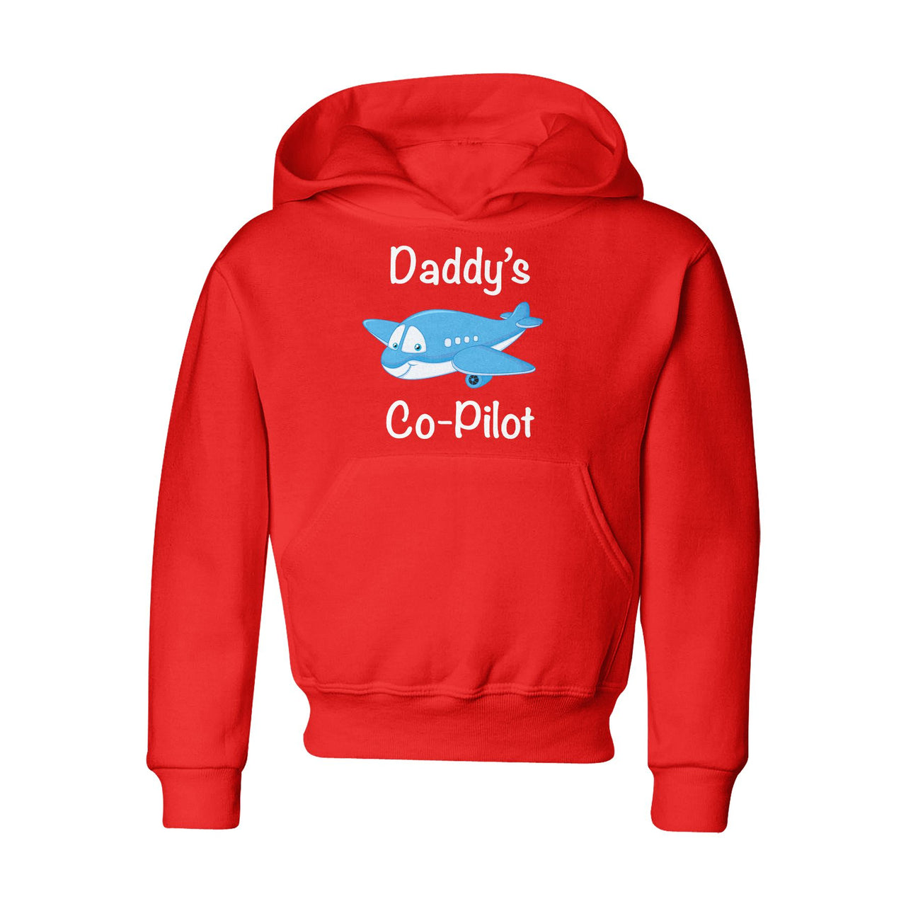 Daddy's Co-Pilot (Jet Airplane) Designed "CHILDREN" Hoodies
