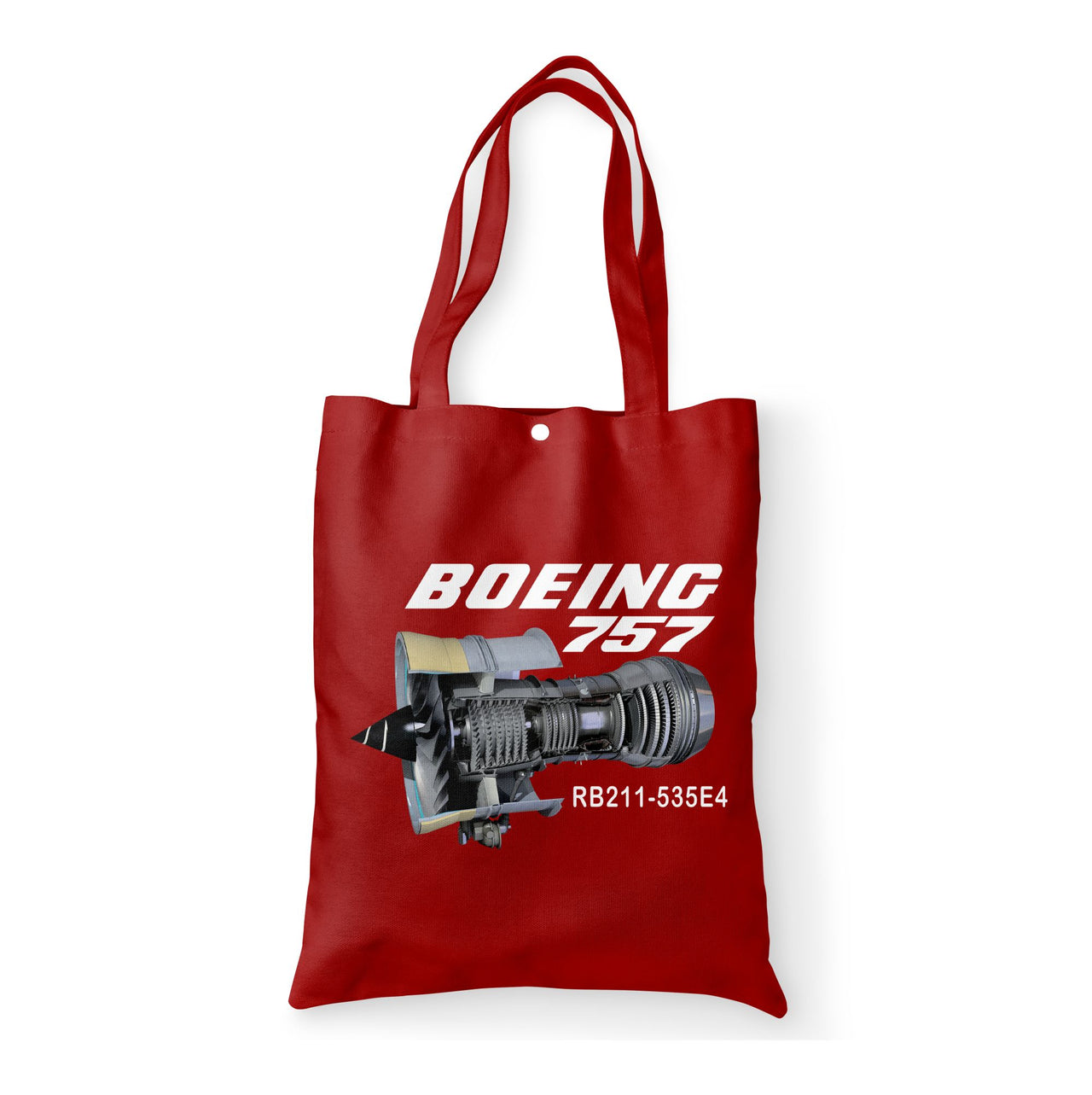 Boeing 757 & Rolls Royce Engine (RB211) Designed Tote Bags