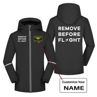 Thumbnail for Remove Before Flight Designed Rain Coats & Jackets