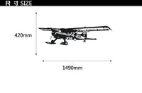 Thumbnail for Amazing Snow Aircraft Designed Wall Sticker Pilot Eyes Store 