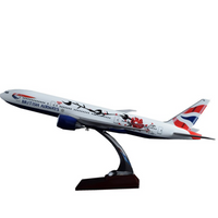 Thumbnail for British Airways Boeing 777 Airplane Model (Special) (Handmade 47CM)
