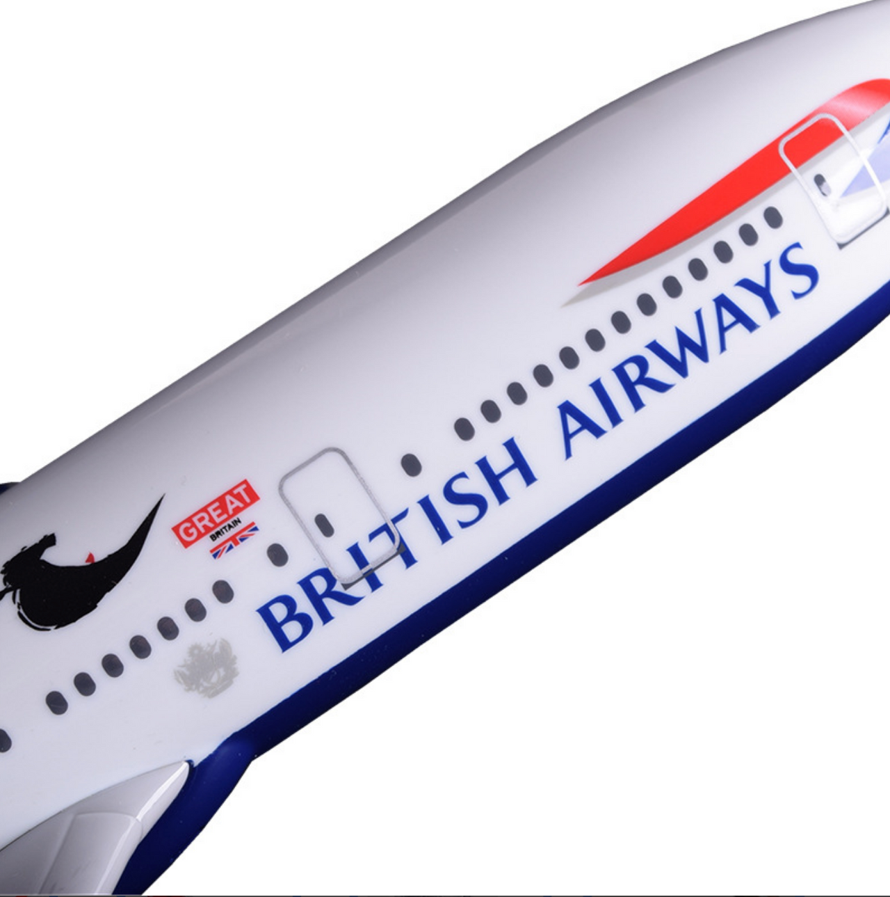 British Airways Boeing 777 Airplane Model (Special) (Handmade 47CM)