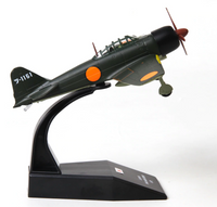 Thumbnail for 1/72 Scale World War II JAPAN Mitsubishi A6M Zero Fighter Airplane Model