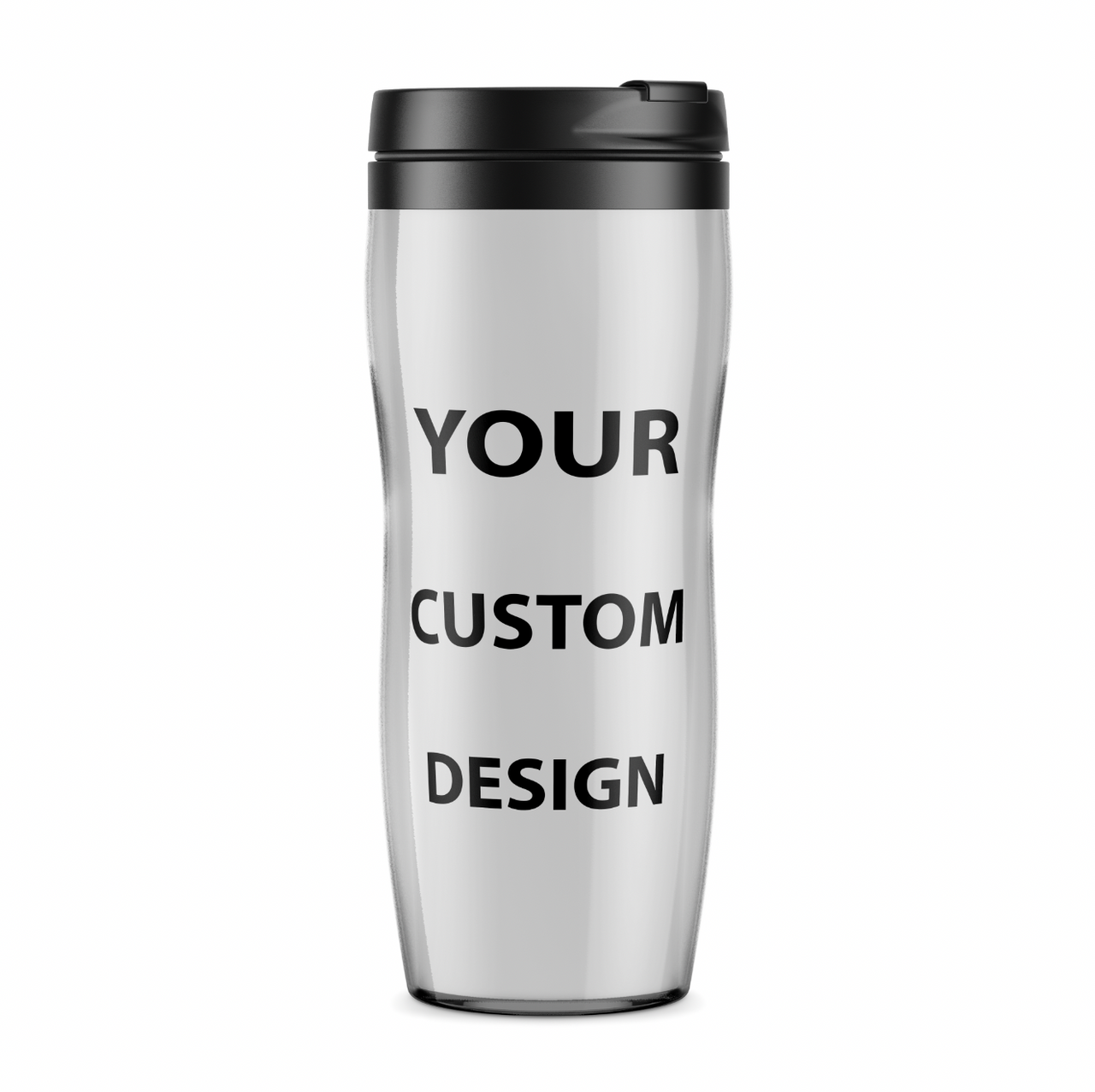 Custom Logo/Design/Image Designed Plastic Travel Mugs