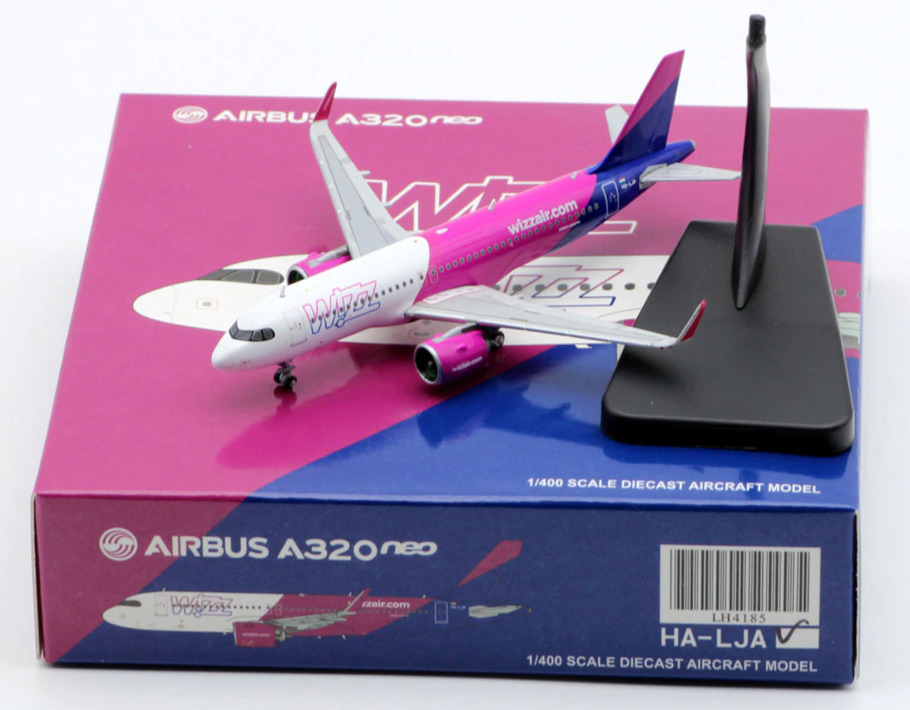 Wizz Air Airbus A320Neo 1/400 Scale Airplane Model (20cm)