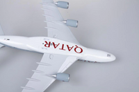 Thumbnail for Qatar Airways Airbus A380 Airplane Model (1/160 Scale)