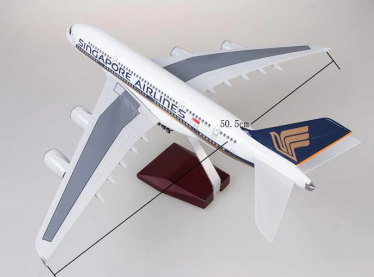 Singapore Airlines Airbus A380 Airplane Model (1/160 Scale)