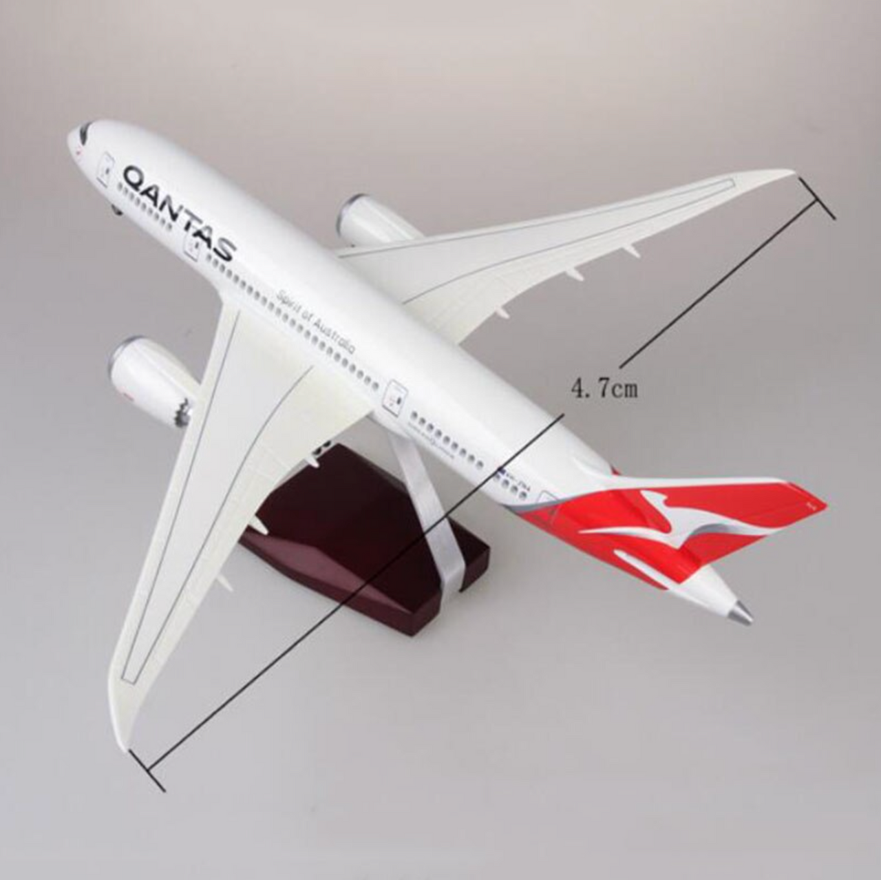 Qantas Boeing 787 Airplane Model (1/130 Scale)