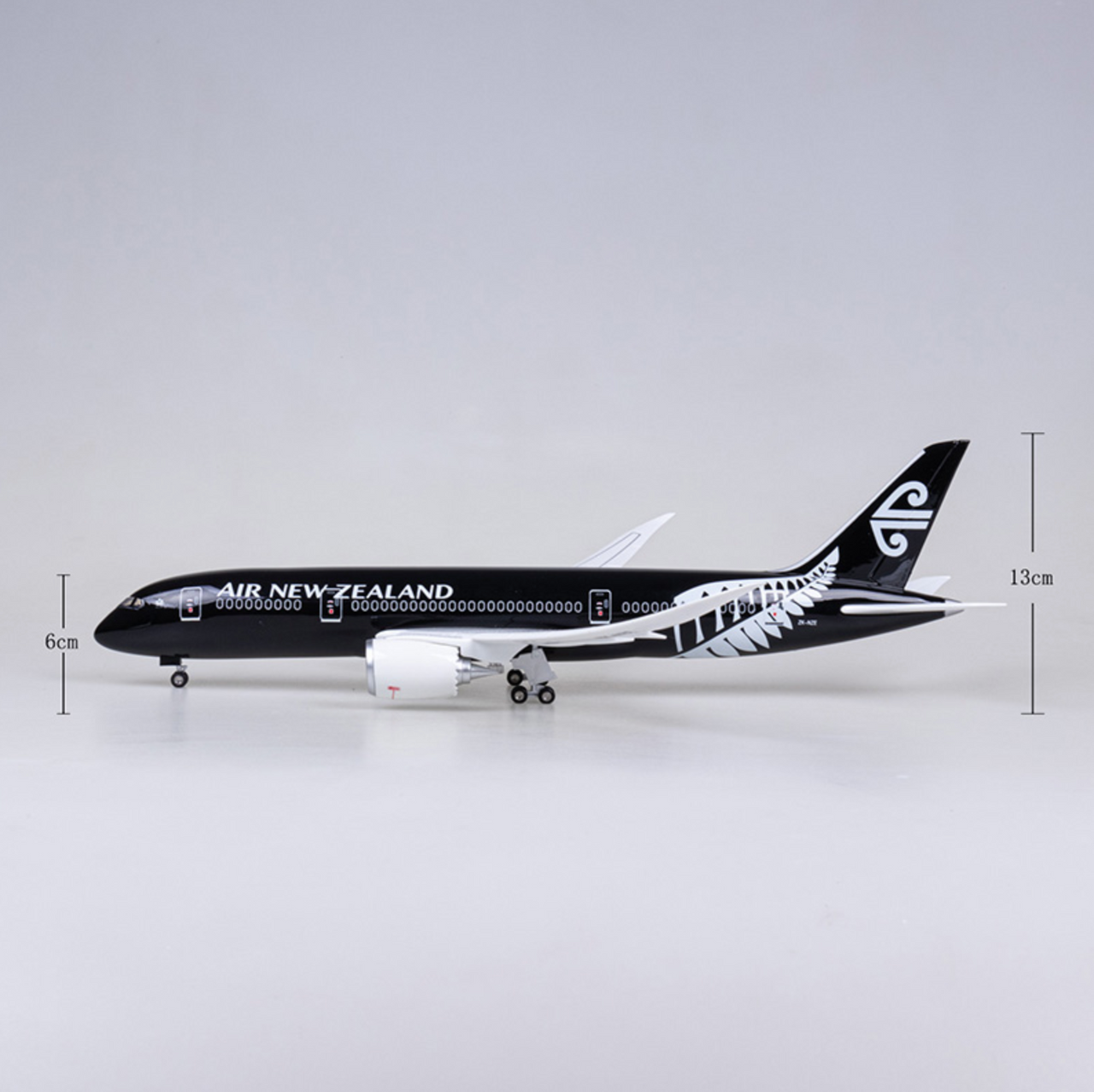 Air New Zealand Boeing 787 Airplane Model (1/130 Scale)