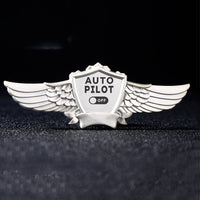 Thumbnail for Auto Pilot Off Designed Badges