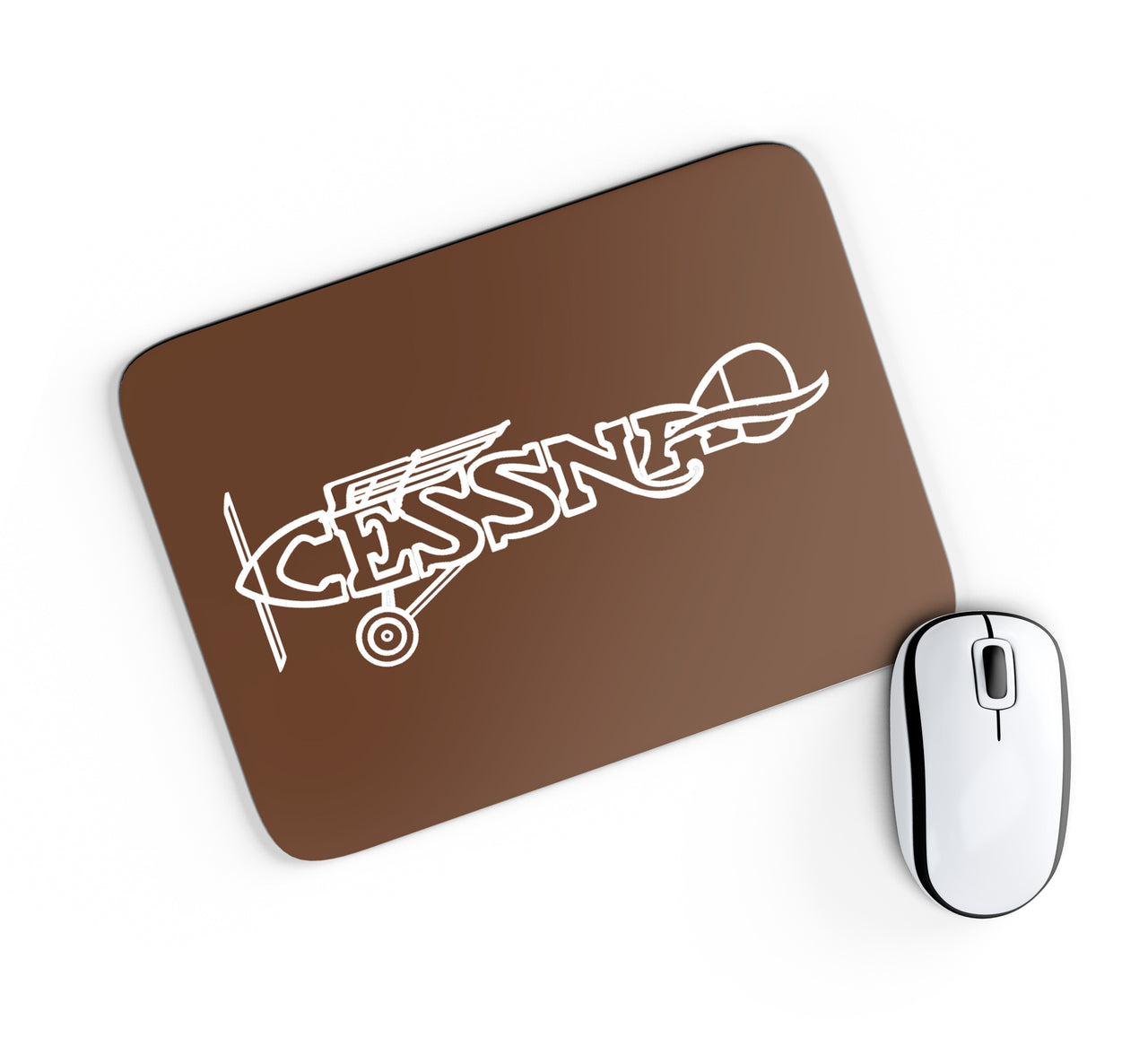 Special Cessna Text Designed Mouse Pads