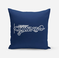 Thumbnail for Special Cessna Text Designed Pillows