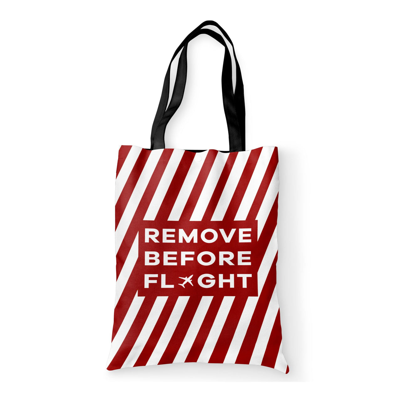 Special Edition Remove Before Flight Designed Tote Bags