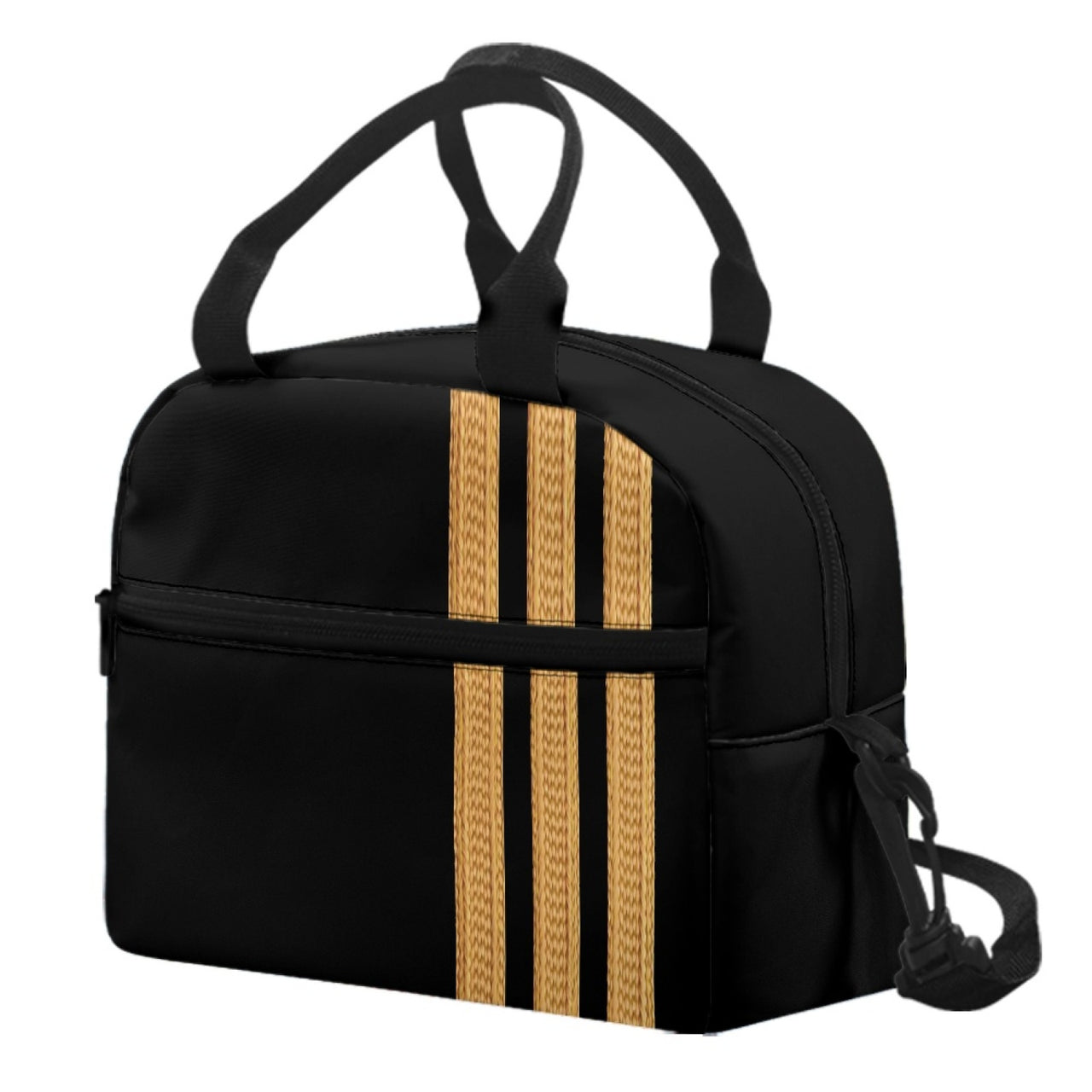 Special Golden Epaulettes (4,3,2 Lines) Designed Lunch Bags