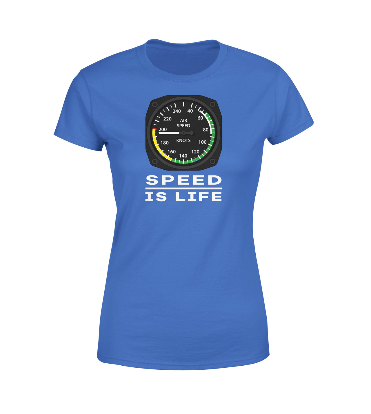 Speed Is Life Designed Women T-Shirts