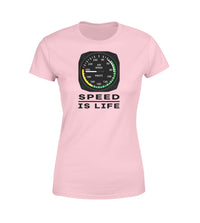 Thumbnail for Speed Is Life Designed Women T-Shirts
