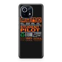 Thumbnail for Student Pilot Label Designed Xiaomi Cases