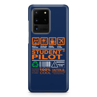 Thumbnail for Student Pilot Label Samsung A Cases