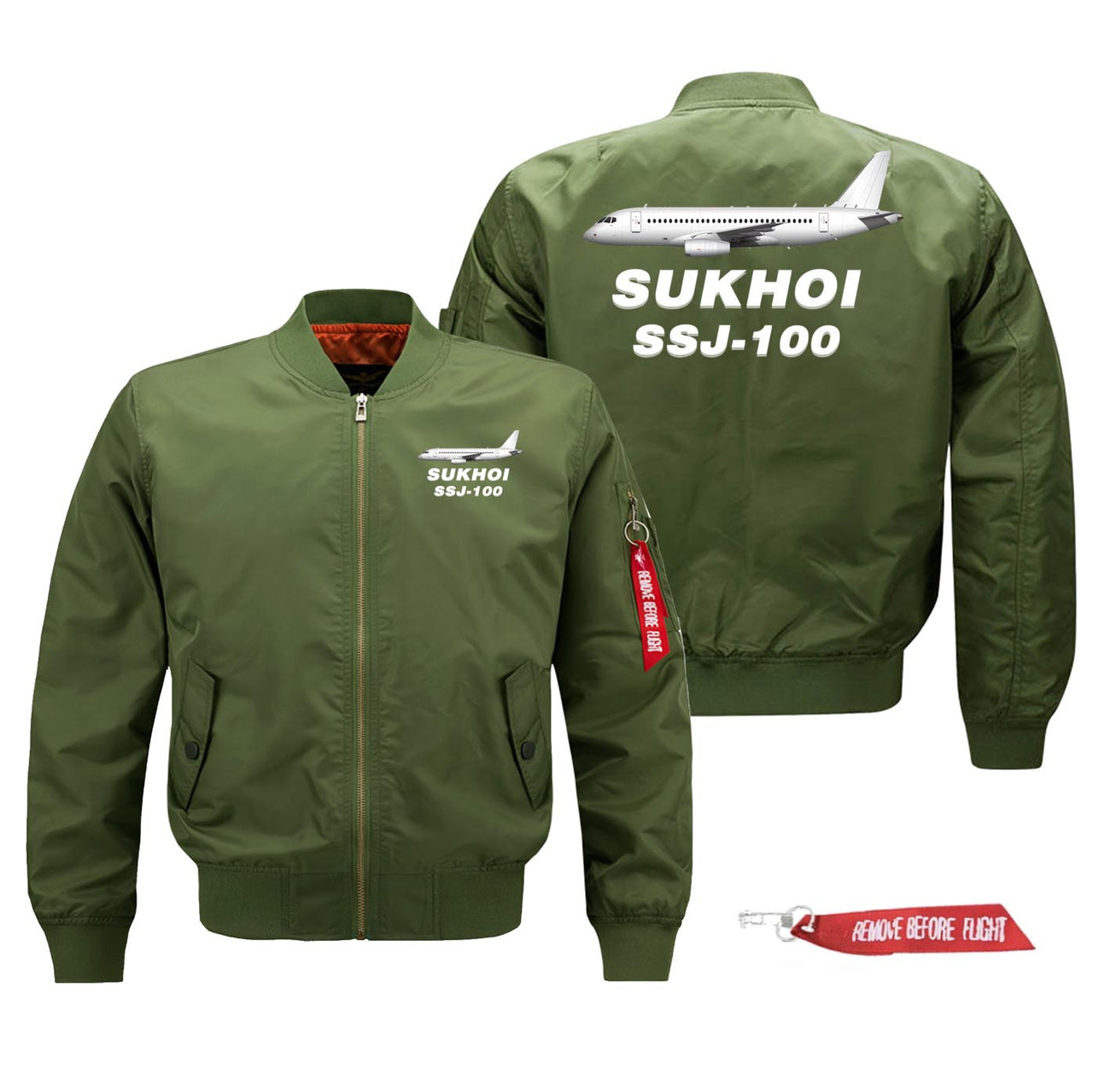 The Sukhoi Superjet 100 Designed Pilot Jackets (Customizable)