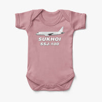 Thumbnail for The Sukhoi Superjet 100 Designed Baby Bodysuits