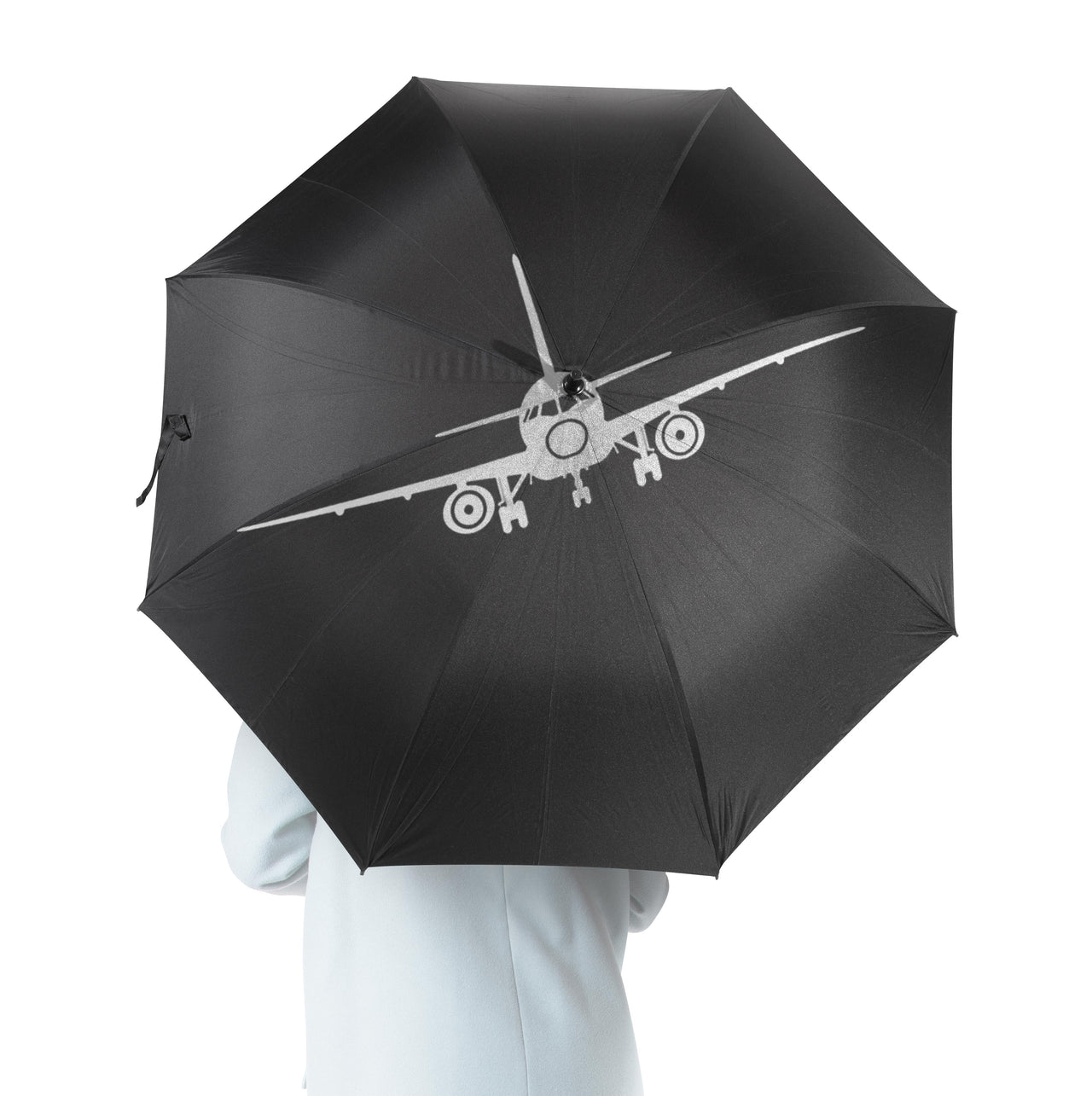 Sukhoi Superjet 100 Silhouette Designed Umbrella