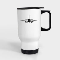 Thumbnail for Sukhoi Superjet 100 Silhouette Designed Travel Mugs (With Holder)