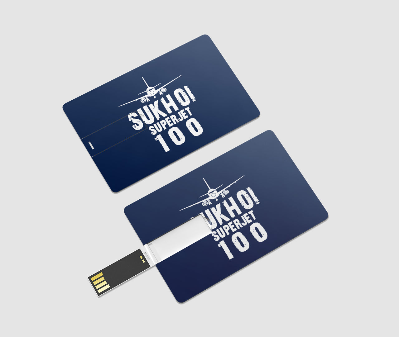 Sukhoi Superjet 100 & Plane Designed USB Cards