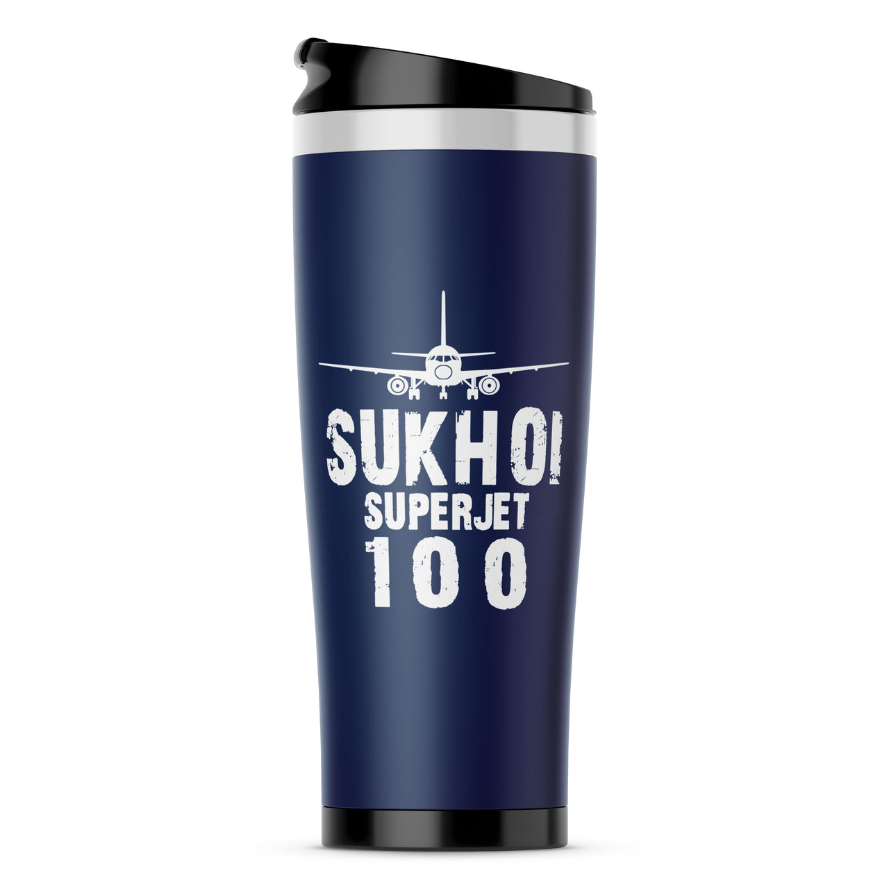 Sukhoi Superjet 100 & Plane Designed Travel Mugs