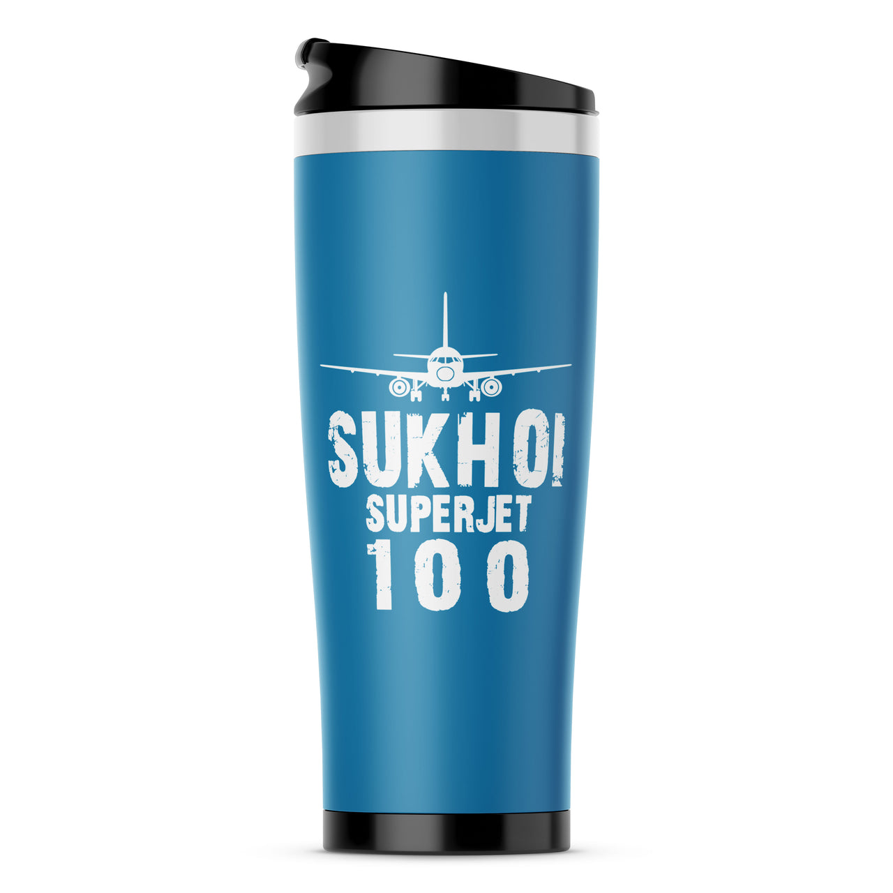 Sukhoi Superjet 100 & Plane Designed Travel Mugs