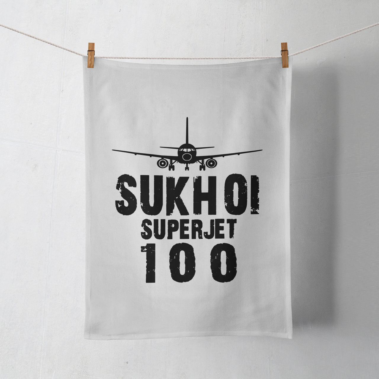 Sukhoi Superjet 100 & Plane Designed Towels