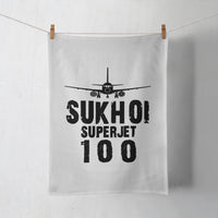 Thumbnail for Sukhoi Superjet 100 & Plane Designed Towels