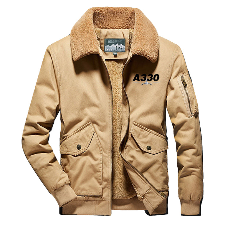 Super Airbus A330 Designed Thick Bomber Jackets
