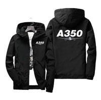 Thumbnail for Super Airbus A350 Designed Windbreaker Jackets