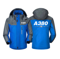 Thumbnail for Super Airbus A380 Designed Thick Winter Jackets