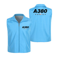 Thumbnail for Super Airbus A380 Designed Thin Style Vests