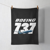 Thumbnail for Super Boeing 737+Text Designed Towels